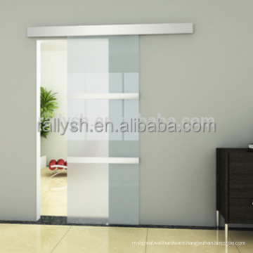 Soft closing modern frameless sliding glass shower door hardware aluminium alloy